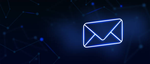 istock email contact, communication, web landing page, cover page, background 882222414