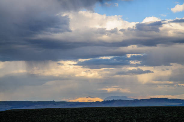 istock Storm clouds over mono lake 882229386