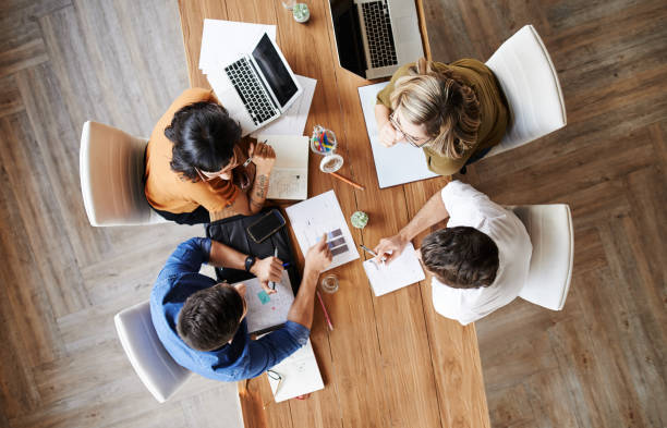 istock Working together to achieve better results 882239354