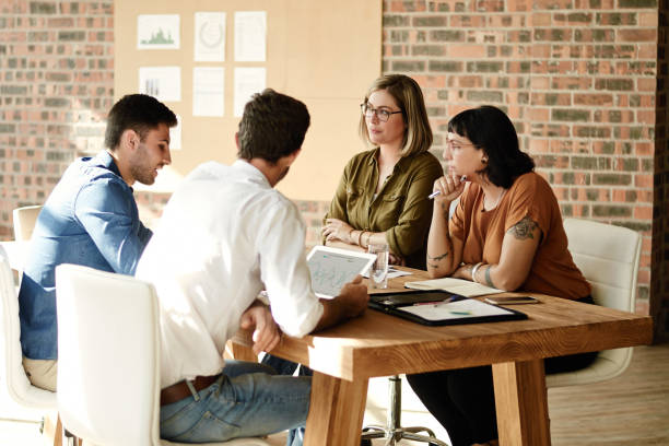 istock Great success is earned by working as a team 882239810