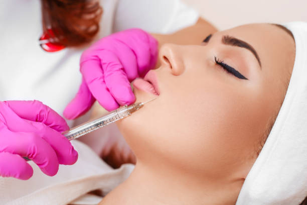 istock Mesotherapy injections in the face. 882245758