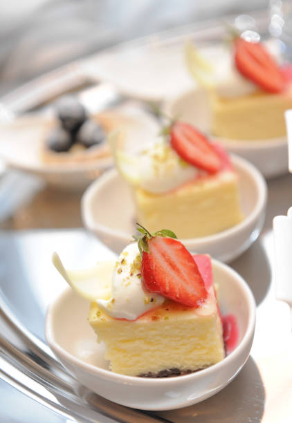 Homemade strawberry cheese cake