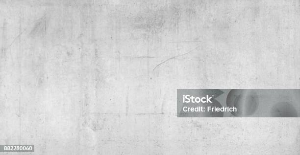 Concrete Wall Texture Stock Photo - Download Image Now - Concrete Wall, Concrete, Panoramic