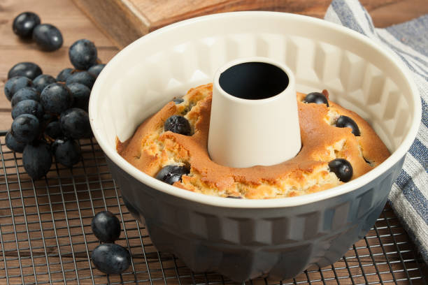 Home Baked Italian Cake With Grape.