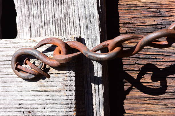 old wooden door of the house in small village of India, Uttarakhand