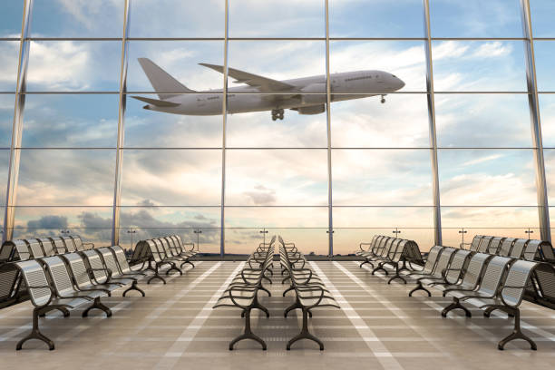 istock Airport departure lounge 882302344