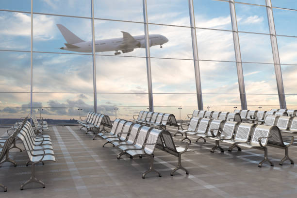 istock Airport departure lounge 882302486