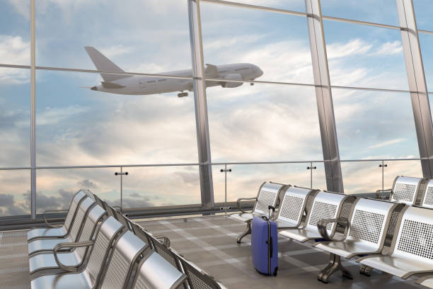 istock Airport departure lounge 882302760