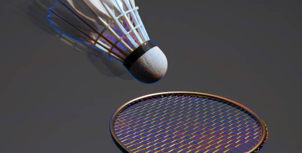 istock Abstract badminton sport 882318966