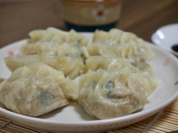 istock Asian food, dumplings 882319496