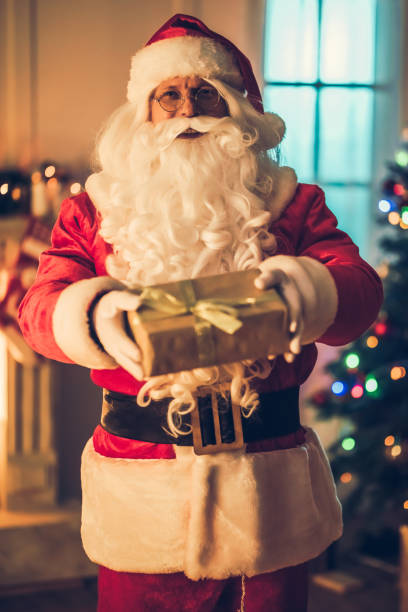 istock Santa Claus in his residence. 882323692
