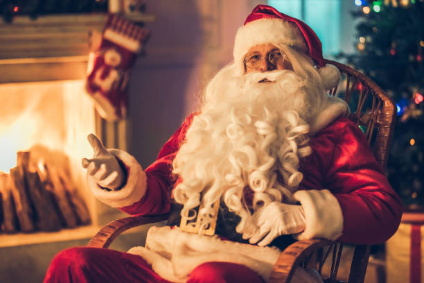 istock Santa Claus in his residence. 882323908
