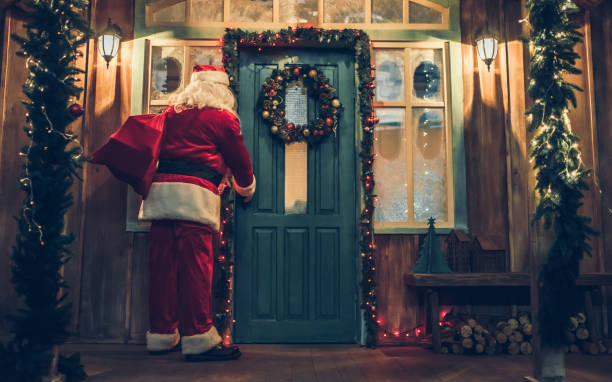 istock Santa Claus in his residence. 882326548