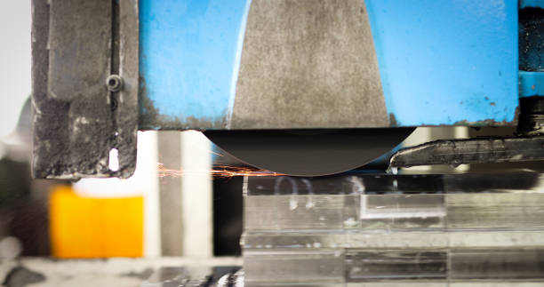 istock CNC Automatic Metal industry machine polishing and processing metal 882326948