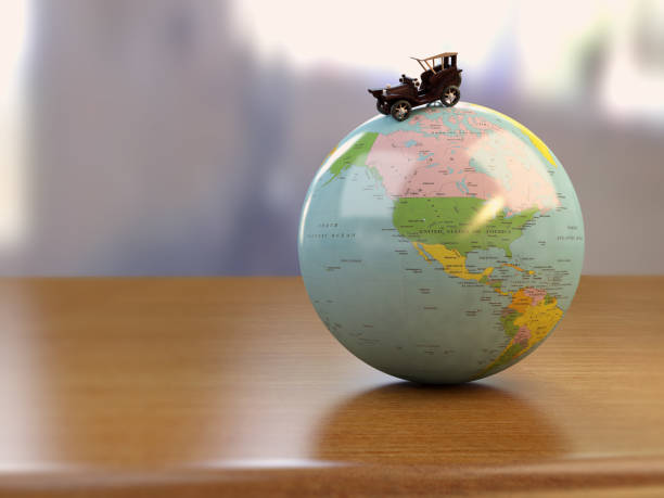 World Tour Concept On The Globe