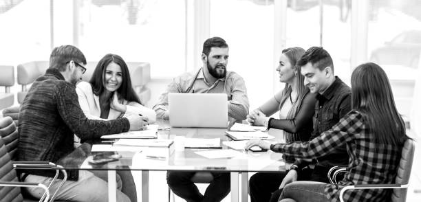 istock business team holding a working session at the working place in office 882330424