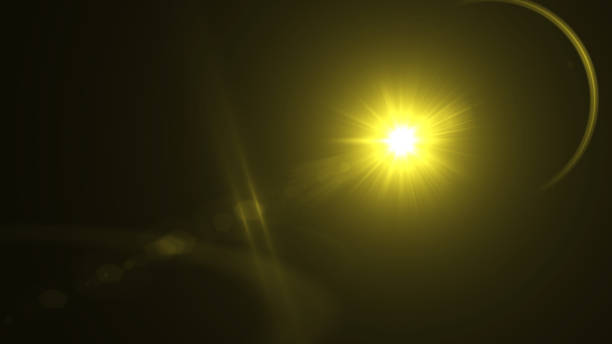 istock Digital lens Flare , lens flare, light leaks , Abstract overlays background. 882353412