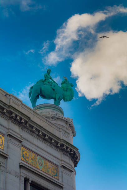 When the Zoo Antwerpen opened in 1843 with bronze  Camel by  sculptor Josuë Dupon who created this life-size camel that stands 69 feet over the zoo’s main entrance