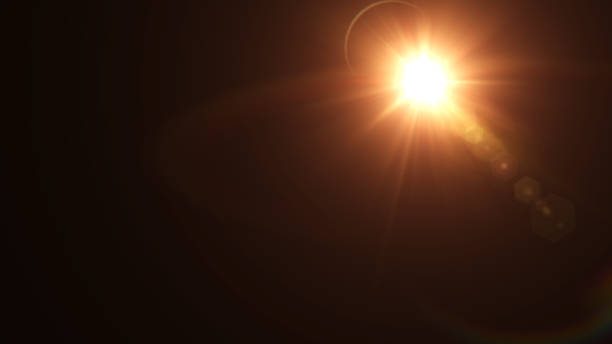 istock Digital lens Flare , lens flare, light leaks , Abstract overlays background. 882354246