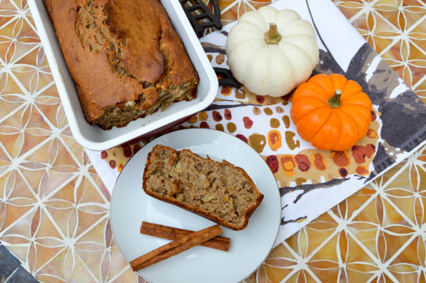 istock Loaf of Banana Pumpkin Bread 882368098