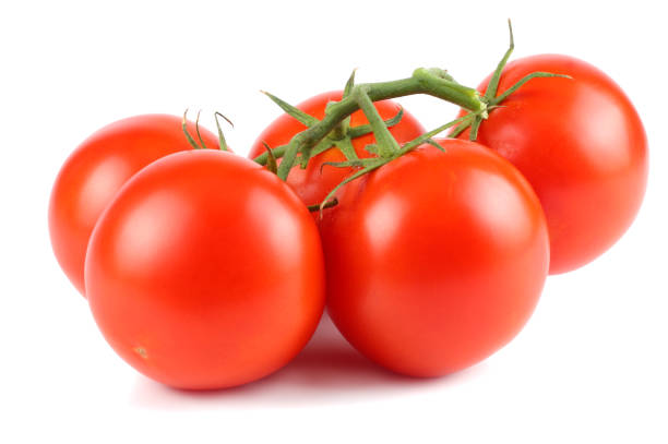 istock fresh tomato isolated on white background. close up 882370560