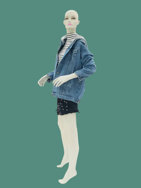 istock Full-length female mannequin. 882379652