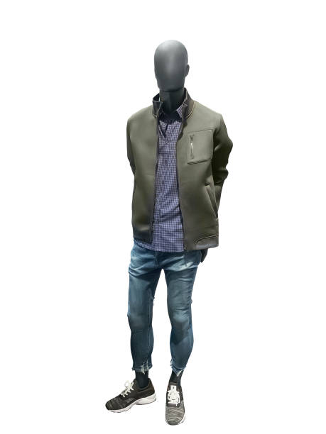 istock Full-length male mannequin. 882379694