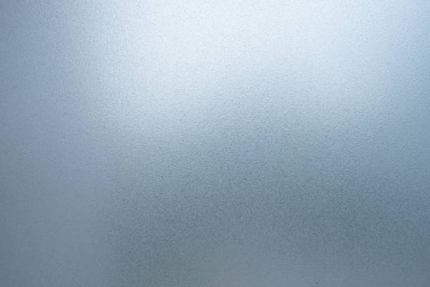 istock Blue frosted glass texture as background 882398320