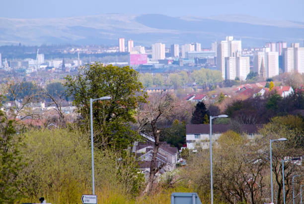 istock View across South-West Glasgow 882406360