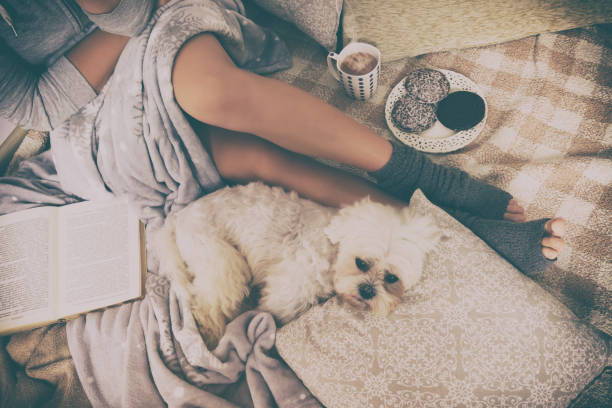 istock Woman lying on bed 882412004