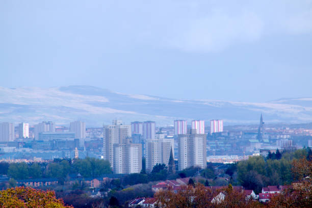 istock View across South-West Glasgow 882449326