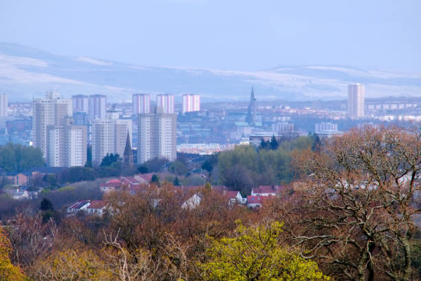 istock View across South-West Glasgow 882449456