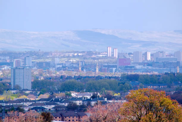 istock View across South-West Glasgow 882449586