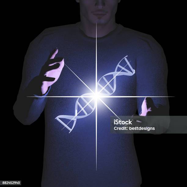 El Adn Foto de stock y más banco de imágenes de ADN - ADN, Abstracto, Adulto