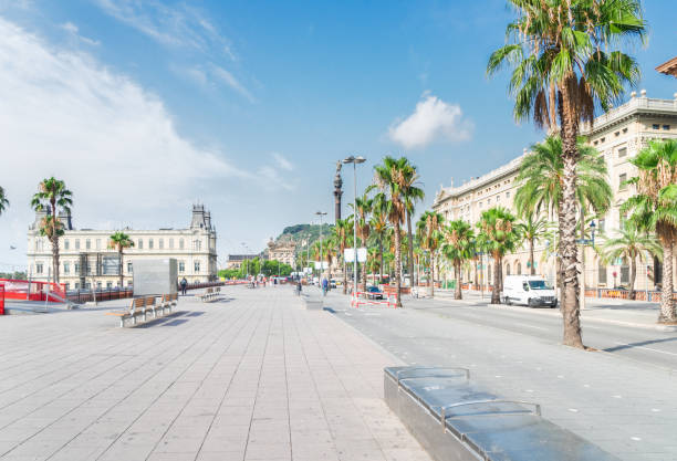 istock Embankment of Barcelona 882458028