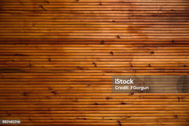 Wooden Plank Texture Background Stock Photo - Download Image Now - Wood Paneling, Brown, Textured