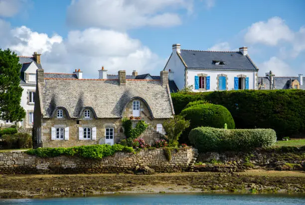 Photo of Typical french village of Saint Cado from Brittany
