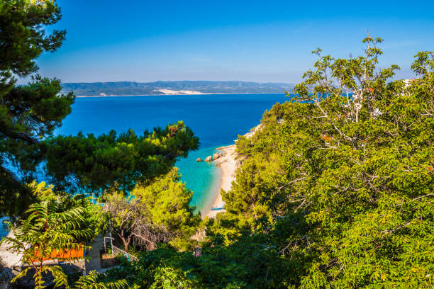 istock Adriatic sea - Makarska Riviera (nearby Makarska), Dalmatia 882471804