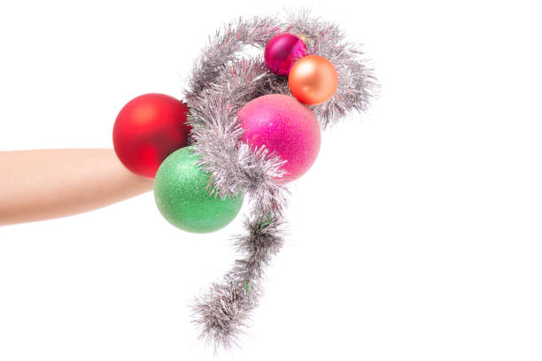 istock Christmas toys tinsel 882474018