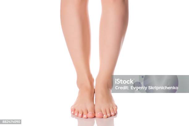 Female Feet Heel Beauty Medecine Stock Photo - Download Image Now - Adult, Adults Only, Ankle