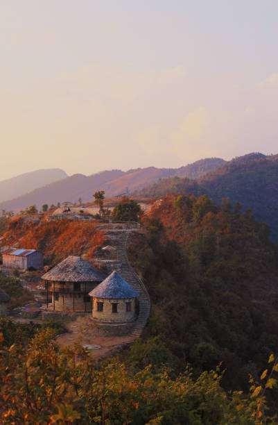 Nepal Pokhara sunset
