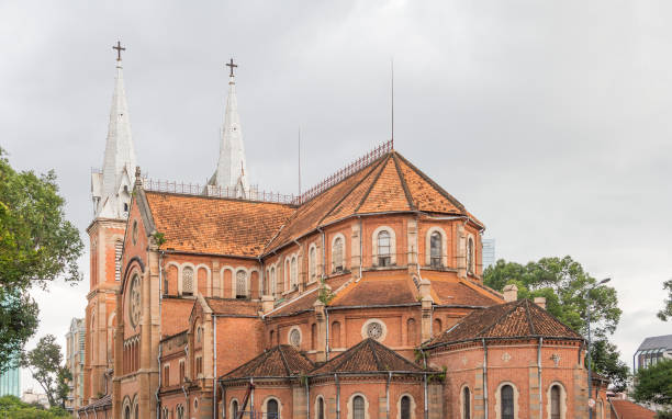 istock Notre Dame Cathedral in Saigon 882481592
