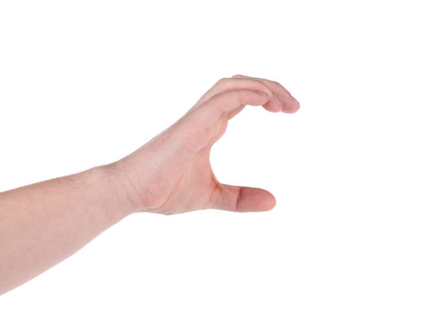 istock Male hand reaching for something. 882495050