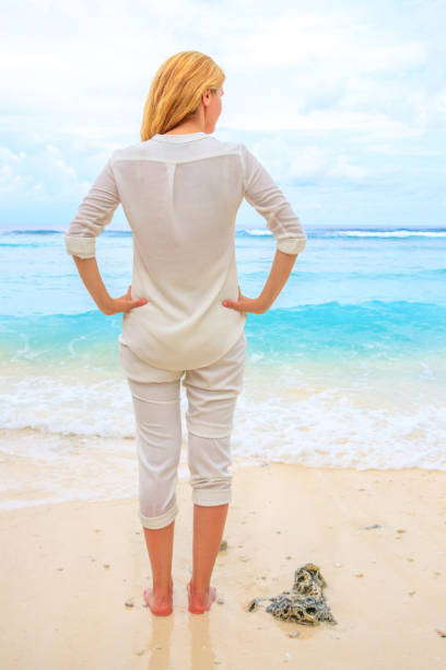 istock A walk on the sea in the Maldives 882505566