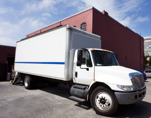 istock Urban Delivery Truck 882527792