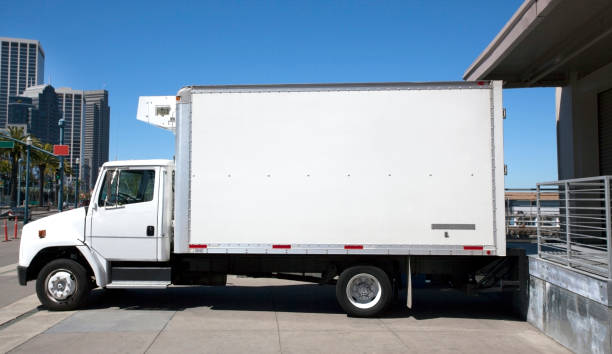 istock Urban Delivery Truck 882528126