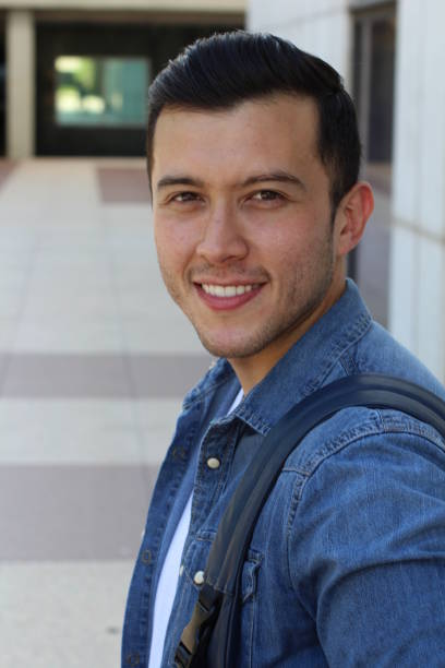 istock Multiracial male smiling with copy space 882535054