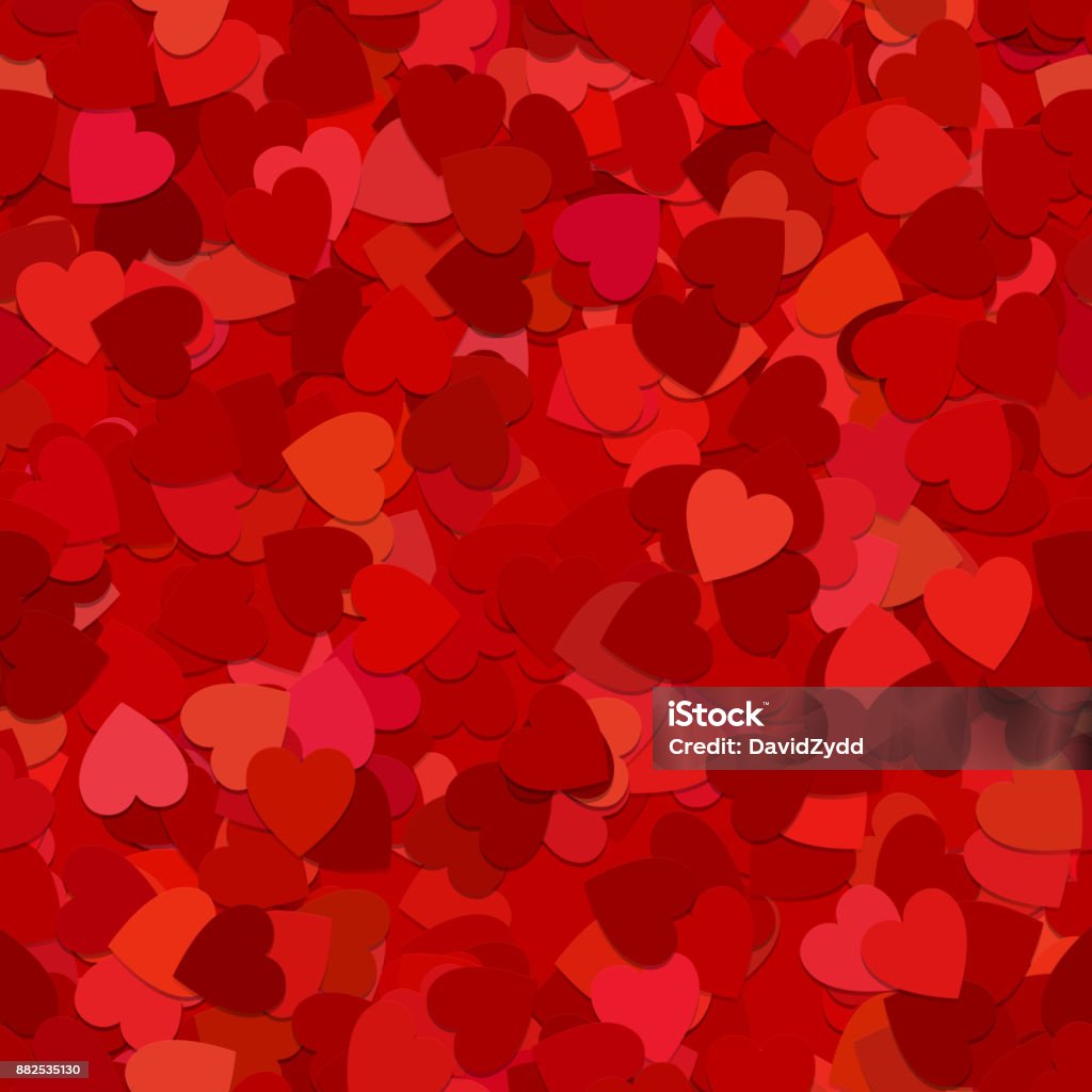 Red Heart Repeating Abstract Patterns Repeating Geometric Heart Pattern Background Vector Graphic Design From ...