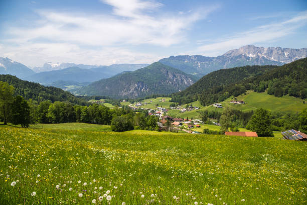 istock A panoramic view of Berchtesgaden, Bavaria, Germany 882553190