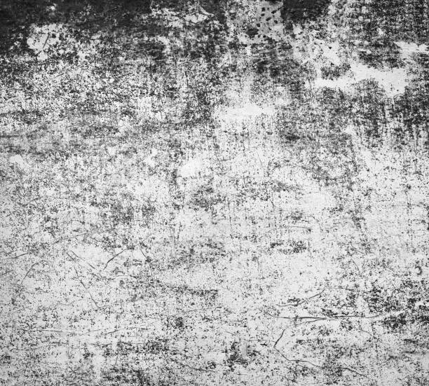 istock Close-up dark gray grunge old wall texture, concrete cement background 882581790